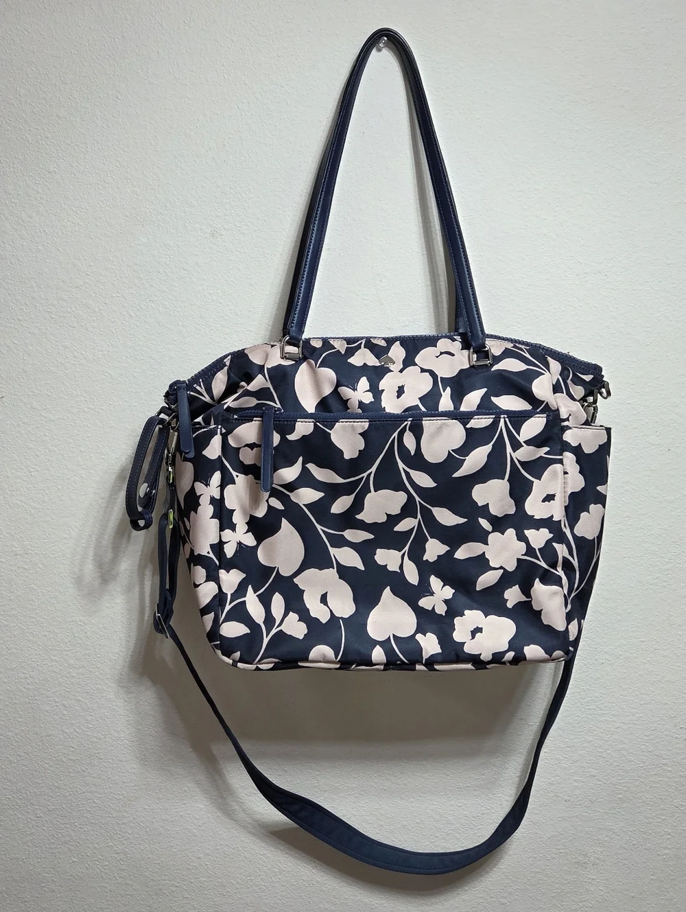 Kate Spade New York Jae Baby Nylon Diaper Bag with Changing Pad Garden Vine